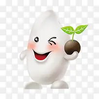 卡通可爱大米小人-空若网 卡通可爱大米小人-空若网