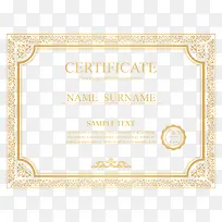 证书边框矢量-空若网 证书边框矢量-空若网