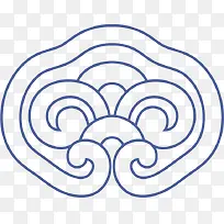 角花底纹花型对称平面图形-空若网 角花底纹花型对称平面图形-空若网