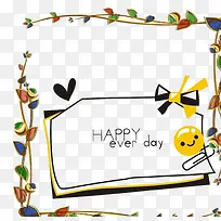 叶子边框-空若网 叶子边框-空若网