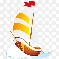 帆船png矢量素材-空若网 帆船png矢量素材-空若网
