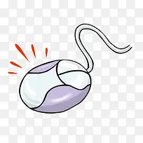 手绘小巧鼠标图样-空若网 手绘小巧鼠标图样-空若网