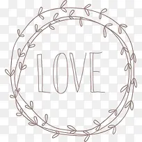 咖啡色树藤草圈-空若网 咖啡色树藤草圈-空若网