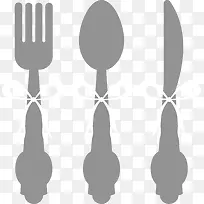 卡通西餐餐具-空若网 卡通西餐餐具-空若网