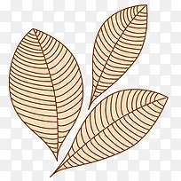 插画叶子-空若网 插画叶子-空若网