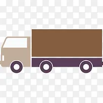 卡通矢量货运汽车图-空若网 卡通矢量货运汽车图-空若网