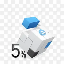 创意3D科技元素-空若网 创意3D科技元素-空若网