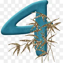 艺术数字数字图案 4-空若网 艺术数字数字图案 4-空若网