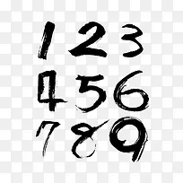 黑色数字-空若网 黑色数字-空若网