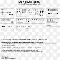 矢量ios7系统icon-空若网 矢量ios7系统icon-空若网