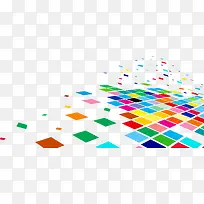 炫彩正方形-空若网 炫彩正方形-空若网