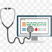 矢量心电图图片-空若网 矢量心电图图片-空若网