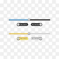 圆滑的进度栏和切换按钮-空若网 圆滑的进度栏和切换按钮-空若网