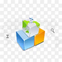 矢量方块-空若网 矢量方块-空若网