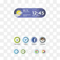 Android启动器主题-空若网 Android启动器主题-空若网