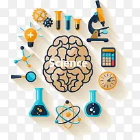 科学元素图标矢量素材下载,-空若网 科学元素图标矢量素材下载,-空若网