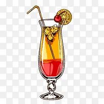 卡通夏季冰爽饮料装饰设计-空若网 卡通夏季冰爽饮料装饰设计-空若网