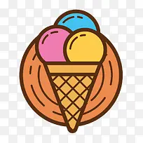 扁平化冰激凌下载-空若网 扁平化冰激凌下载-空若网