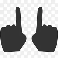 电脑图标手指拇指信号手打字-空若网 电脑图标手指拇指信号手打字-空若网