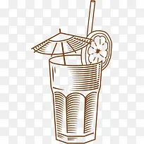 夏饮矢量免抠素材-空若网 夏饮矢量免抠素材-空若网