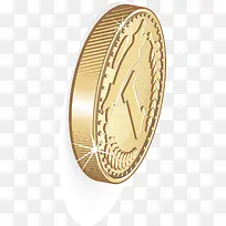 金属一块钱硬币元素-空若网 金属一块钱硬币元素-空若网