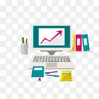 矢量上升趋势-空若网 矢量上升趋势-空若网