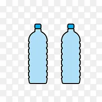 蓝色矿泉水瓶素材-空若网 蓝色矿泉水瓶素材-空若网