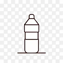 矿泉水瓶矢量图-空若网 矿泉水瓶矢量图-空若网