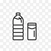 水瓶矢量图素材-空若网 水瓶矢量图素材-空若网