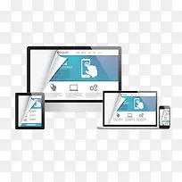 创意卷边屏幕数码电器-空若网 创意卷边屏幕数码电器-空若网