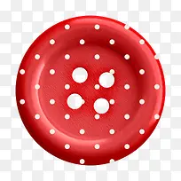 红色波点扣子-空若网 红色波点扣子-空若网