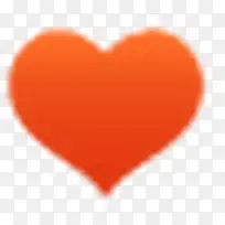 红色的爱心图标-空若网 红色的爱心图标-空若网