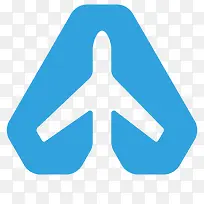创意飞机标志-空若网 创意飞机标志-空若网