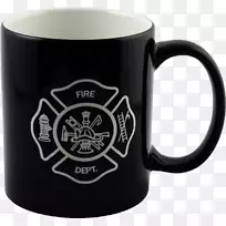 杯子玻璃咖啡杯消防队员杯子-空若网 杯子玻璃咖啡杯消防队员杯子-空若网