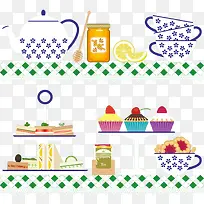 甜品与茶-空若网 甜品与茶-空若网