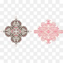 复古对称复杂图形-空若网 复古对称复杂图形-空若网