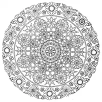 手绘复古花纹-空若网 手绘复古花纹-空若网