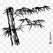 手绘竹子-空若网 手绘竹子-空若网