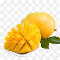 芒果绿叶水果-空若网 芒果绿叶水果-空若网