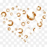 汽泡组成的爱心矢量图-空若网 汽泡组成的爱心矢量图-空若网