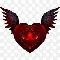红心翅膀-空若网 红心翅膀-空若网
