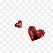 红色心形宝石-空若网 红色心形宝石-空若网