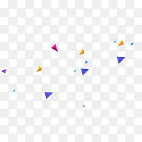 三角形彩色海报色块-空若网 三角形彩色海报色块-空若网