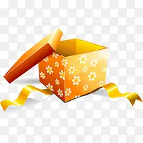黄色印花礼盒淘宝促销-空若网 黄色印花礼盒淘宝促销-空若网
