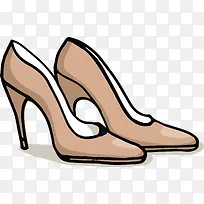 手绘高跟鞋-空若网 手绘高跟鞋-空若网