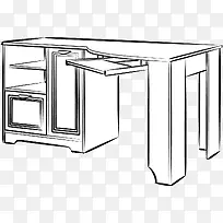 手绘风格家具透视图-空若网 手绘风格家具透视图-空若网