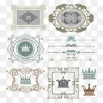 欧式矢量边框-空若网 欧式矢量边框-空若网