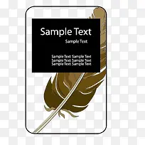 时尚卡片名片模板背景-空若网 时尚卡片名片模板背景-空若网