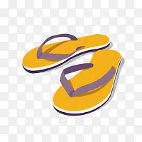 矢量沙滩鞋-空若网 矢量沙滩鞋-空若网