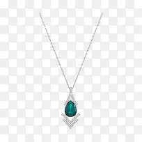 施华洛世奇首饰女式绿宝石项链-空若网 施华洛世奇首饰女式绿宝石项链-空若网